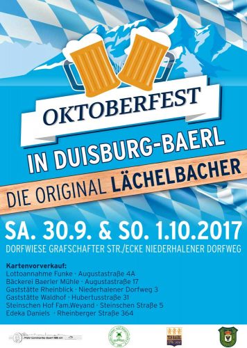 Oktoberfest Baerl 2017