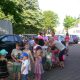 Besuch der Kinder im Zelt © Klaus Moeller