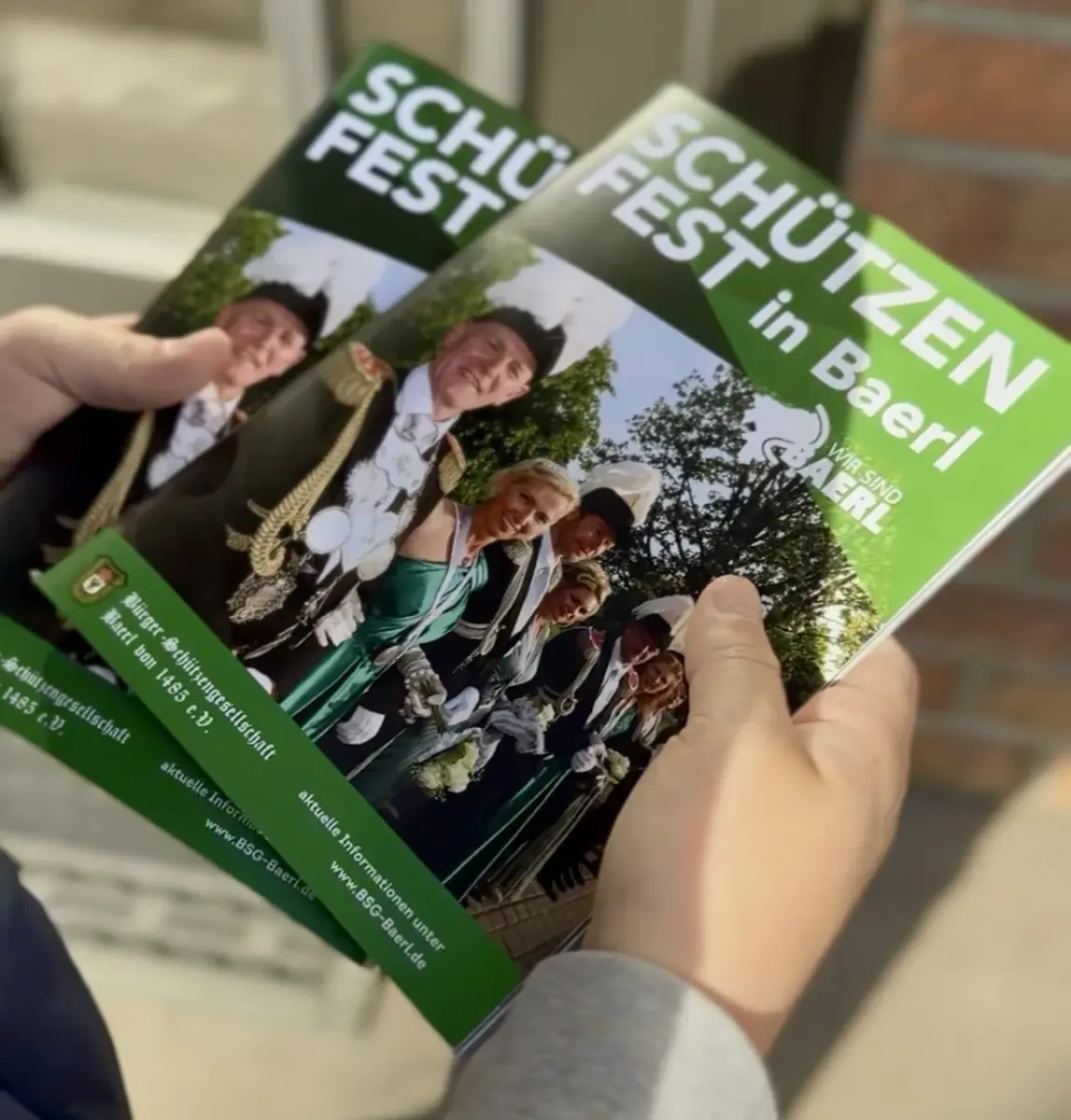 Festschrift zum Schützenfest 2026 wird verteilt