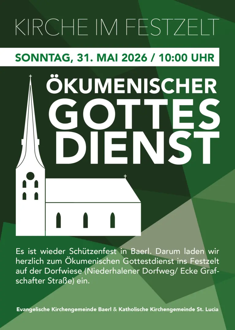 ökumenischer Gottesdienst 2026 auf dem Festzelt